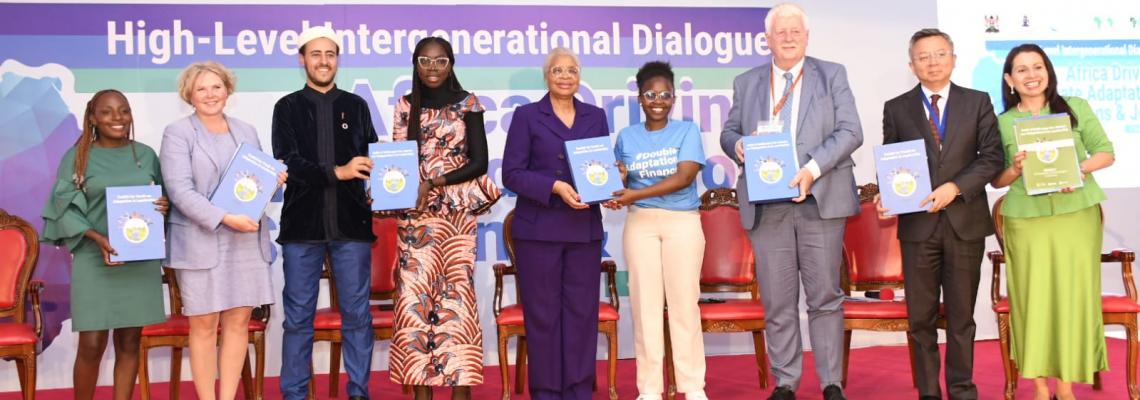 panelists participate at the high-level intergenerational dialogue at the Wangari Maathai Institute