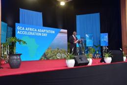Vice Chancellor Prof. kiama address at the GCA Africa Adaptation Acceleration Day